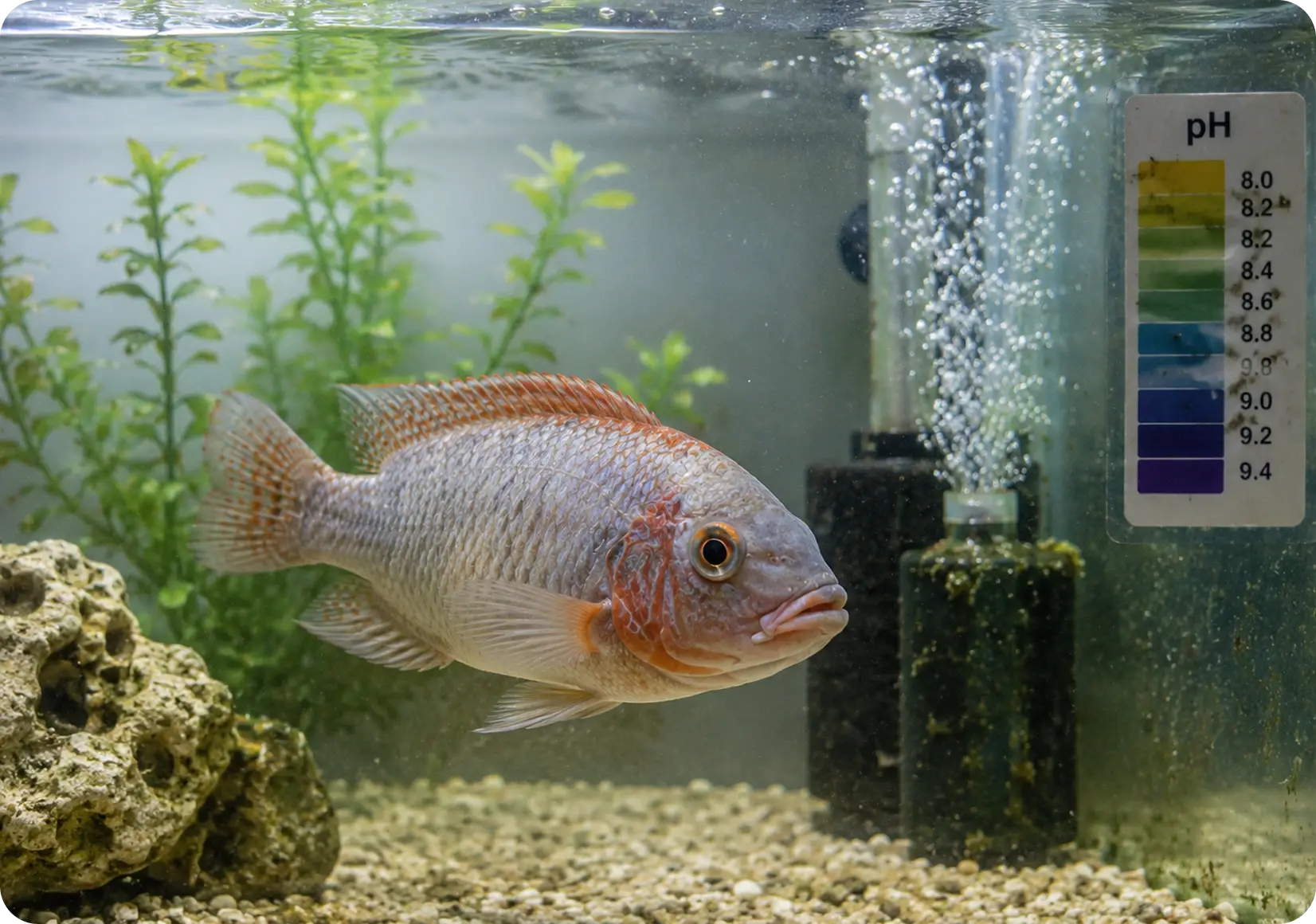 Elevated Water pH